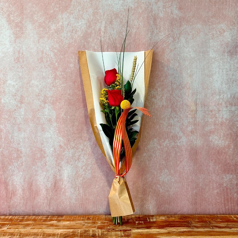 Duo de Rosas San Jordi