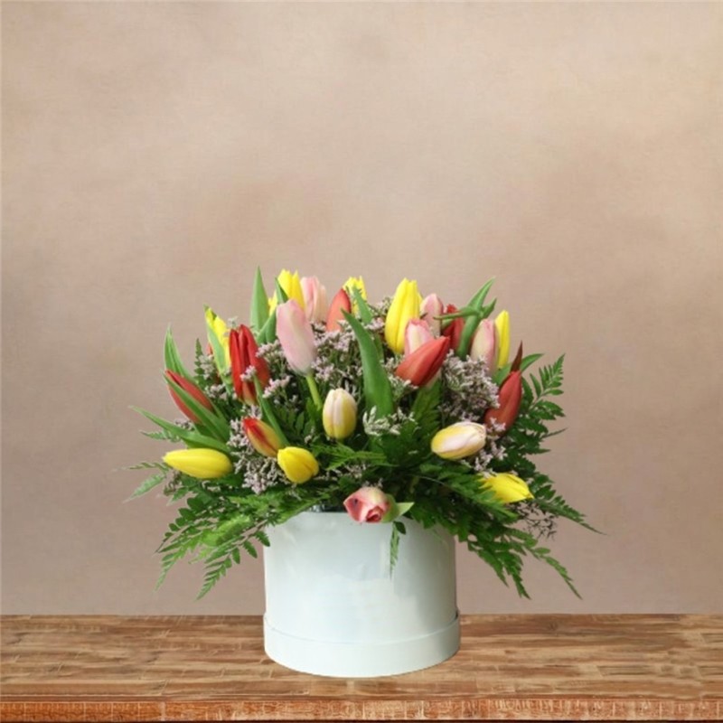 Sombrerera Tulipanes