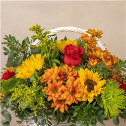 Cesta Amanecer Floral