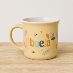 TAZA BEIGE «ABUELA»