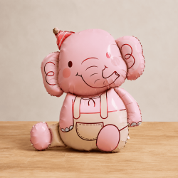 GLOBO ELEFANTE ROSA