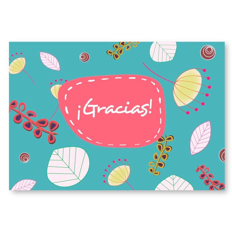 Tarjeta "Gracias"
