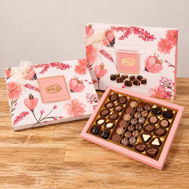 Caja de bombones belgas Bolci "Flower" 500 gr.