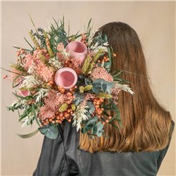 Ramo de Flores Secas Pink
