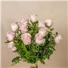 12 Rosas Rosas Tallo Medio