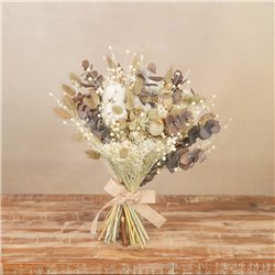 Ramo de Flores Secas Crema