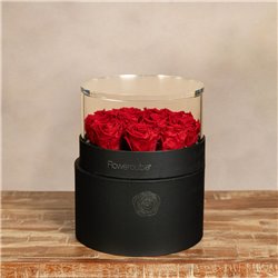 Caja Deluxe de 12 rosas preservadas