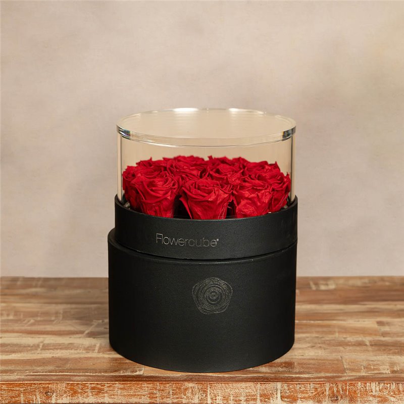 Caja Deluxe de 12 rosas preservadas