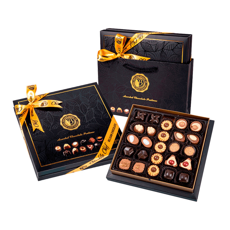 Caja de bombones surtidos belgas Bolci "Diamond" 290 gr.