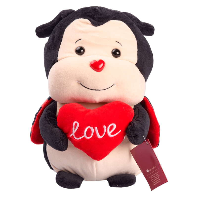 Mariquita de peluche