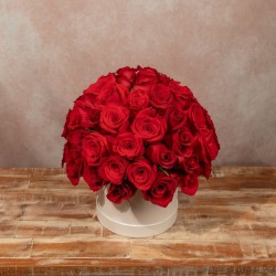 Sombrerera Red Velvet