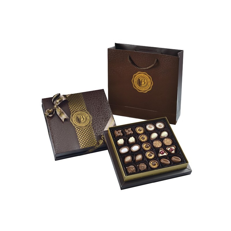 Caja de bombones surtidos belgas Bolci "Diamond" 290 gr.