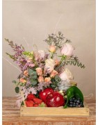 Centros de fruta y flores a domicilio | Frutas frescas con estilo